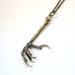 Raven Claw Necklace Crow Claw Necklace Bird Claw Pendant Necklace - Moon Raven Designs