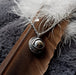 Eye of the Raven Protection Amulet Necklace - Moon Raven Designs
