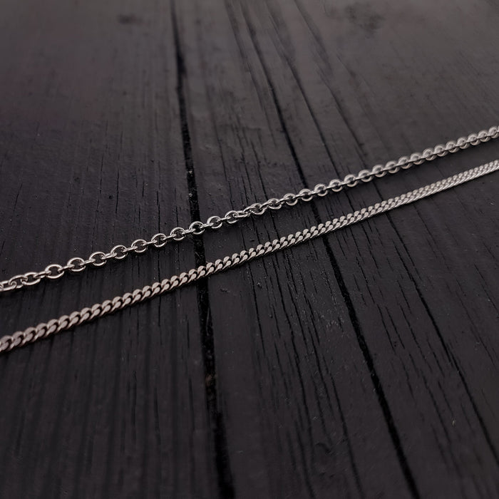 Sterling Silver Chain Upgrade - Moon Raven Designs