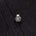 Silver Raven Skull Wrap Ring Sizes 4 to 13 Solid Hand Cast Silver Plated Bronze - Moon Raven Designs