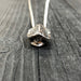 Turtle Shell Cremation Urn Necklace  in Solid Sterling SilverTerrapin Bereavement Memorial Gift