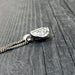 Turtle Shell Cremation Urn Necklace  in Solid Sterling SilverTerrapin Bereavement Memorial Gift