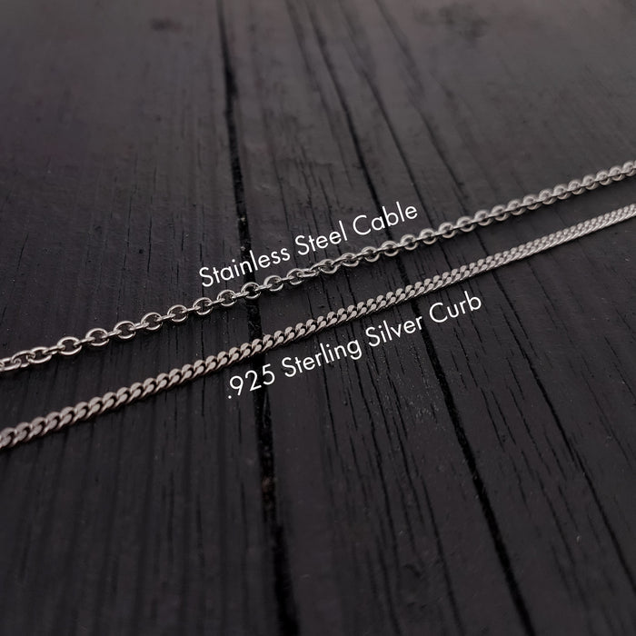 Bear Skull Necklace - Faceted Skull Jewelry With Diamond Facet Design