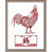 Chinese Zodiac Foiled Print - 10 - Rooster Posters, Prints, & Visual Artwork JoyousJoyfulJoyness 