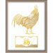 Chinese Zodiac Foiled Print - 10 - Rooster Posters, Prints, & Visual Artwork JoyousJoyfulJoyness 