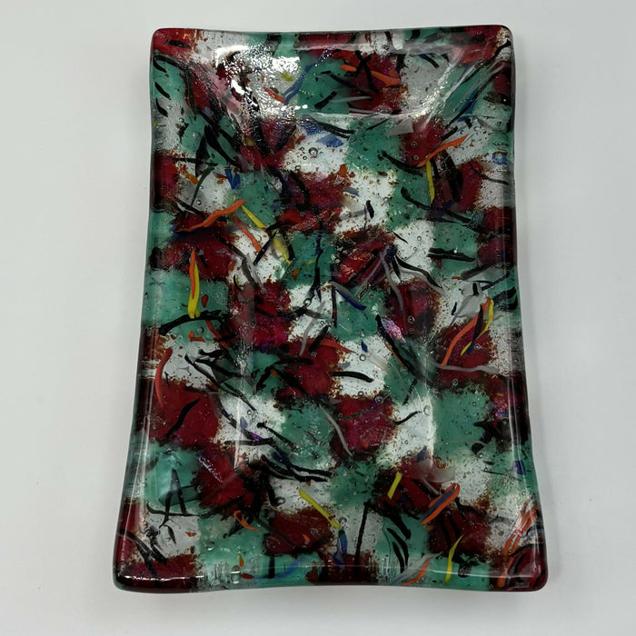Fused Glass Soap Dish
