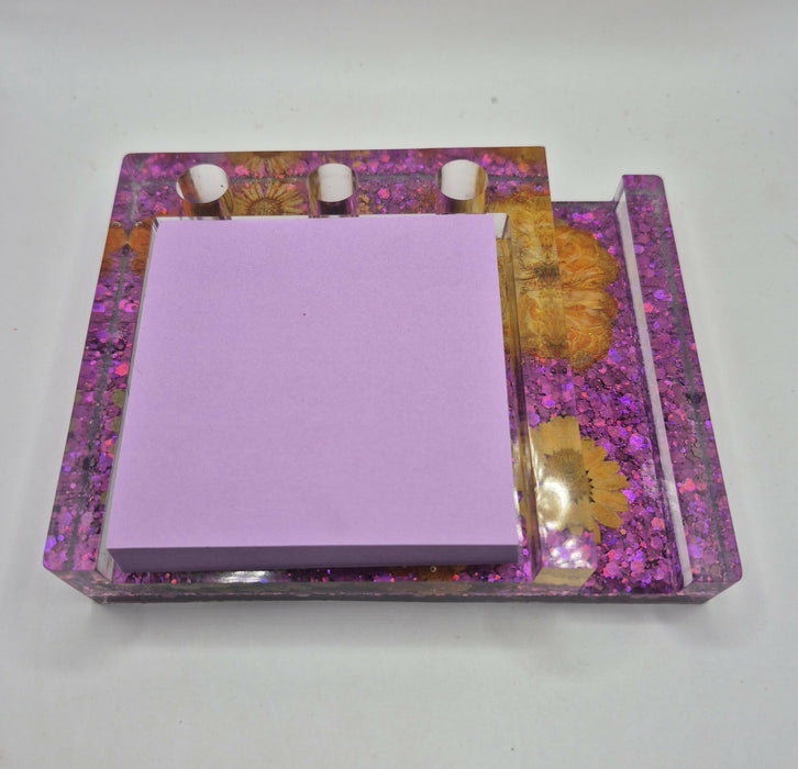 Purple Desk Organizer