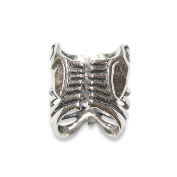 Ribcage Ring Sterling Silver