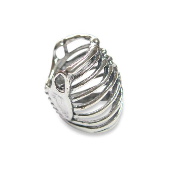 Ribcage Ring Sterling Silver