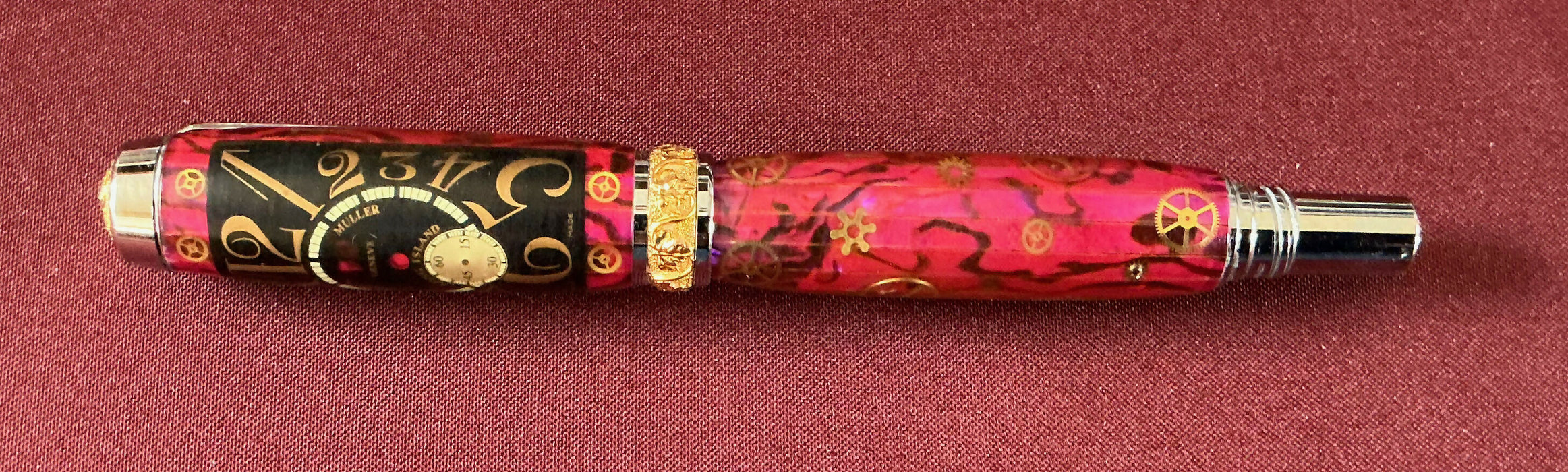 Pink Abalone Rollerball/Fountain Pen