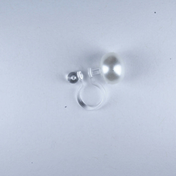 Fresh Water Pearl Earrings in 2 colors and 3 sizes or as a 6 pack. Magnetic, Hypoallergenic Surgical Steel Stud or Clip-on