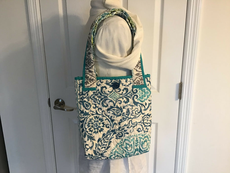 Upcycled market bag or library book bag