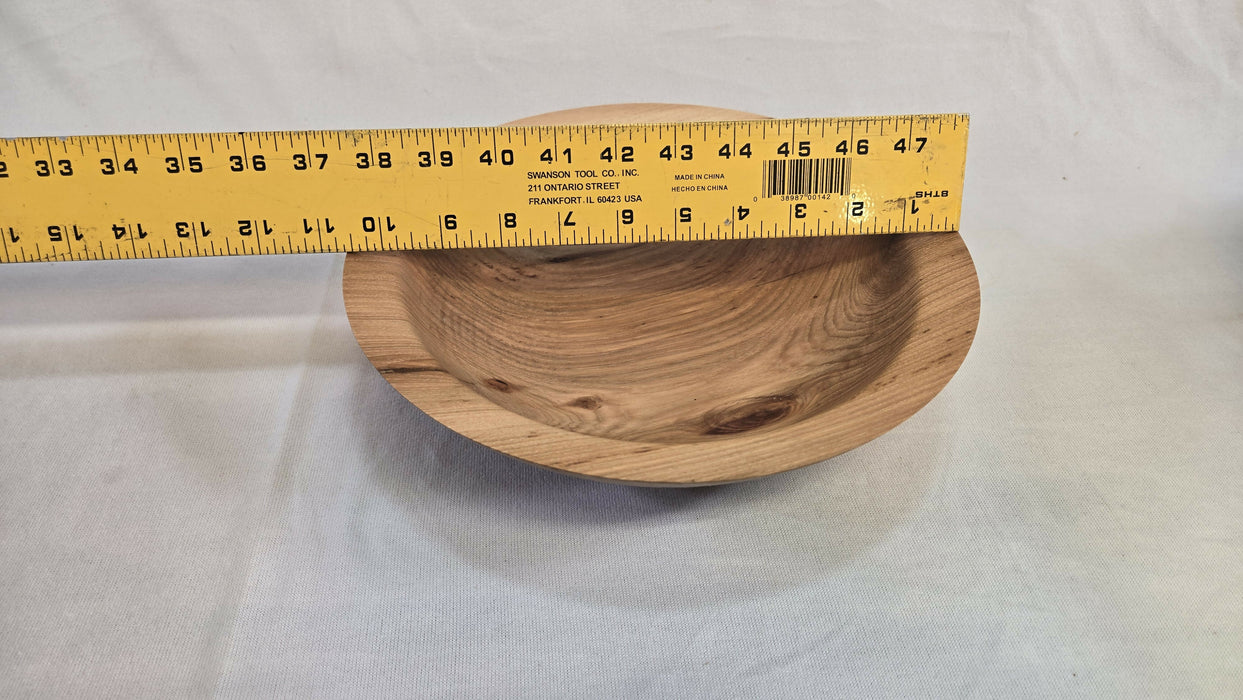Ash Bowl 10-5/8" Hand Turned