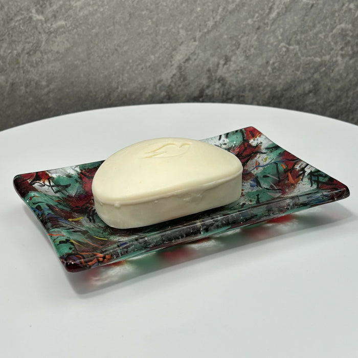 Fused Glass Soap Dish