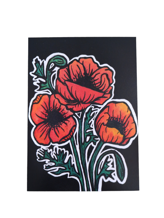 Poppies Print