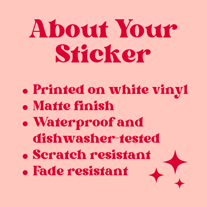 About Your Sticker