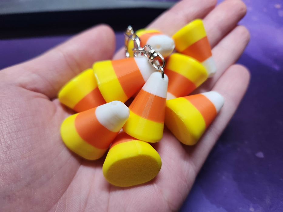 Candy Corn Keychains (custom colors available!)