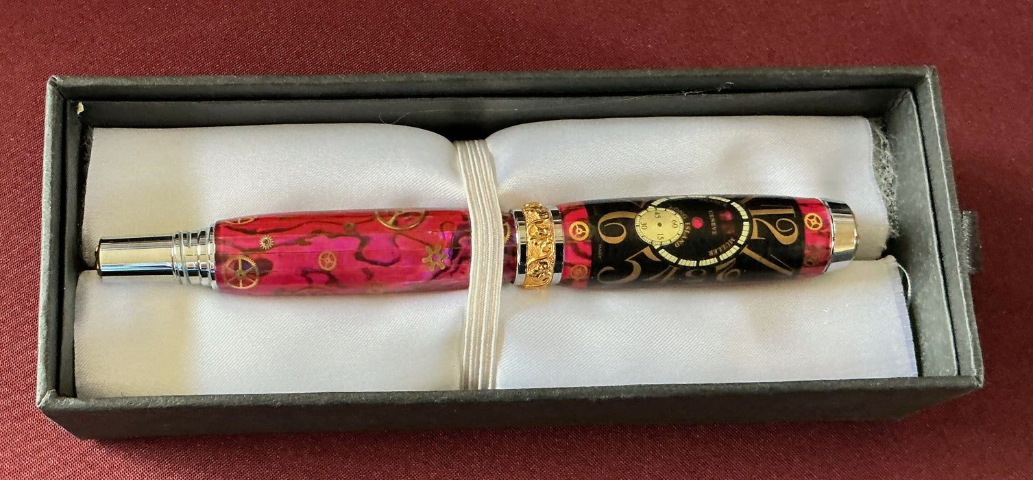 Pink Abalone Rollerball/Fountain Pen