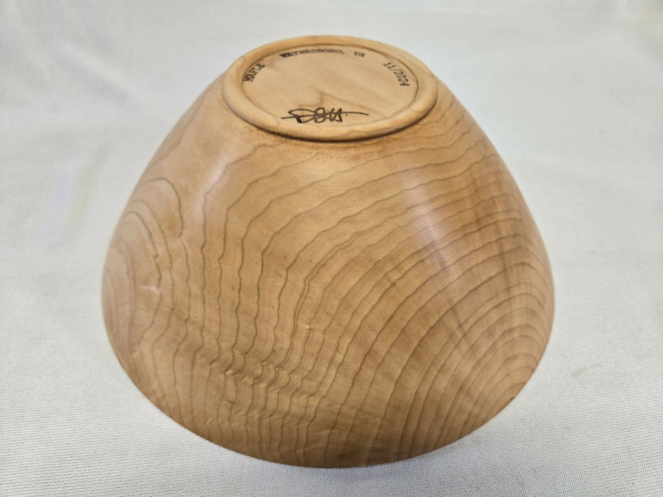 Maple Bowl 11" Hand Turned