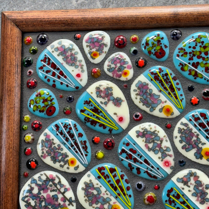 Fused Glass Mosaic - “Take your Pick”