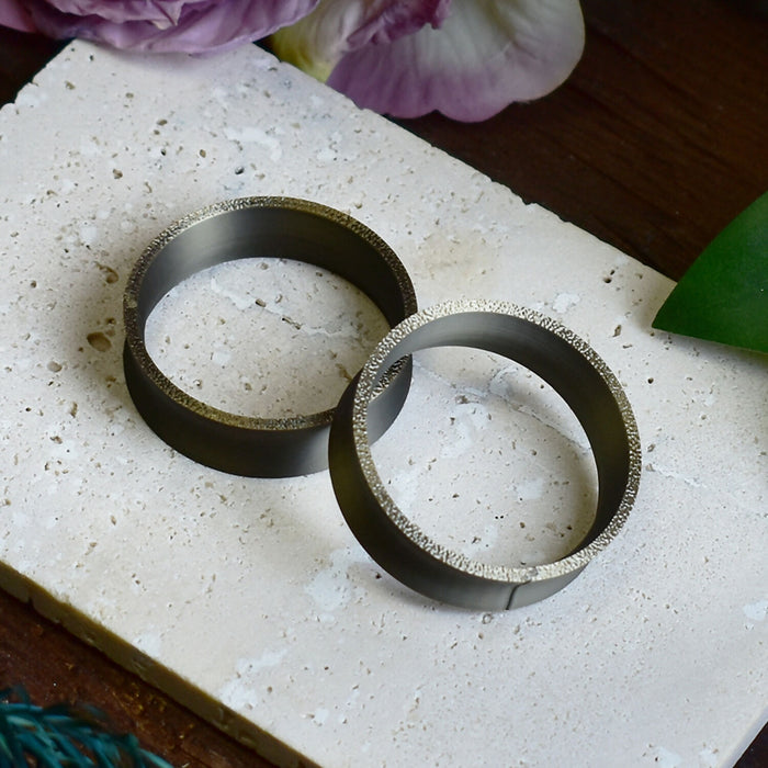 Ear Tunnels 10-100mm Bronze | Pair |Ultra Light Thin-wall Ear Plugs | Gauge Earrings | Gauged Plugs