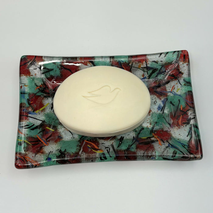 Fused Glass Soap Dish