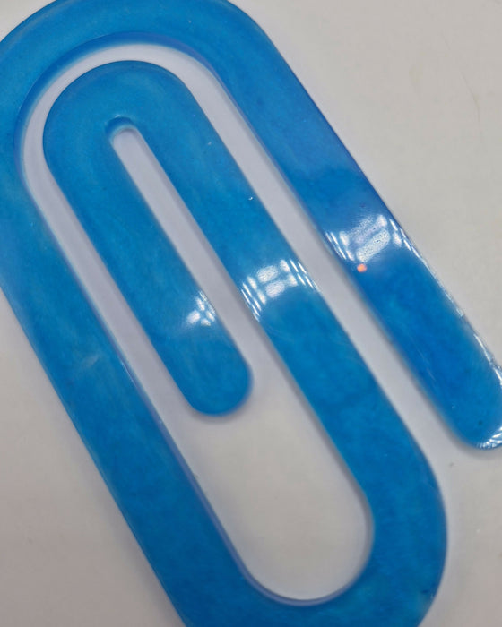 Blue Paperclip Bookmark