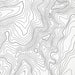 Zoomed in view of Arapahoe Basin, Colorado poster with a topographic map.