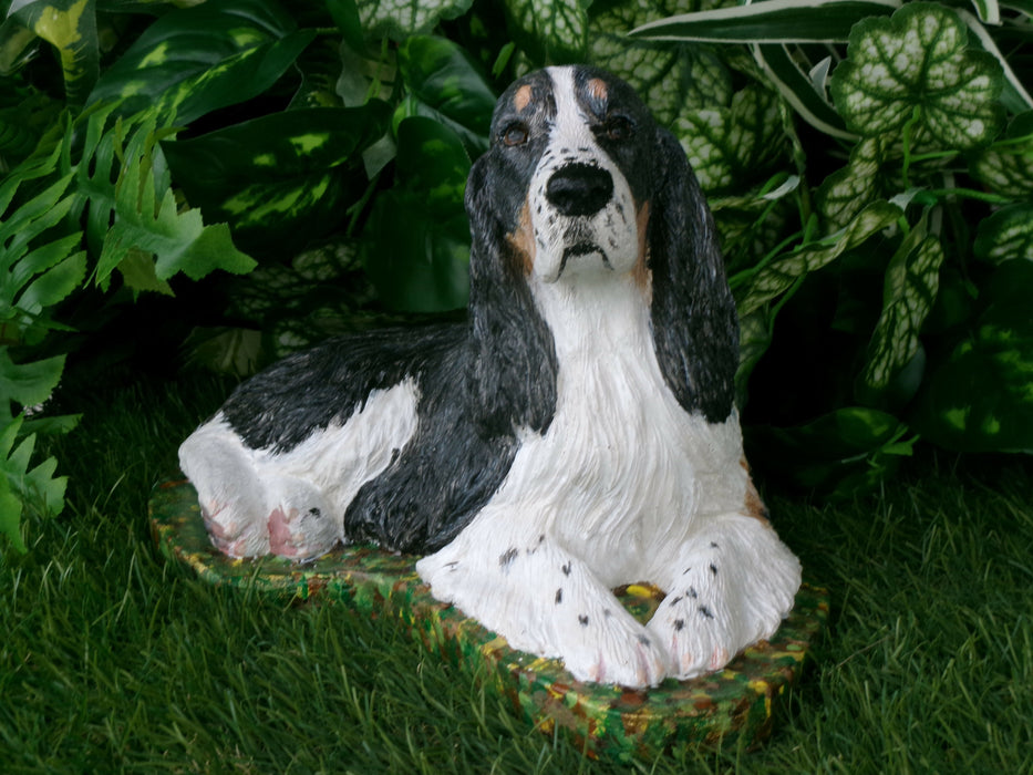 Springer Spaniel Concrete Statue 5.5x10.5x7" High