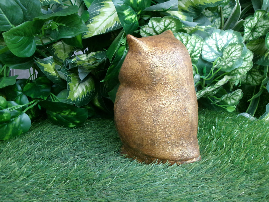 Concrete Owl Statue 5x5x7.25" High