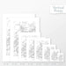 All sizes of Canyonlands National Park topography vertical prints.
