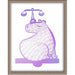 Capybara Zodiac Foiled Print - 07 - Libra Posters, Prints, & Visual Artwork JoyousJoyfulJoyness 