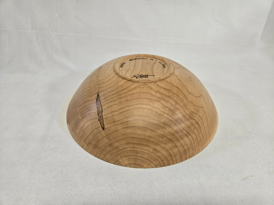 Maple Bowl 11-3/4" Hand Turned