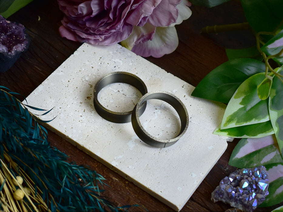 Ear Tunnels 10-100mm Bronze | Pair |Ultra Light Thin-wall Ear Plugs | Gauge Earrings | Gauged Plugs