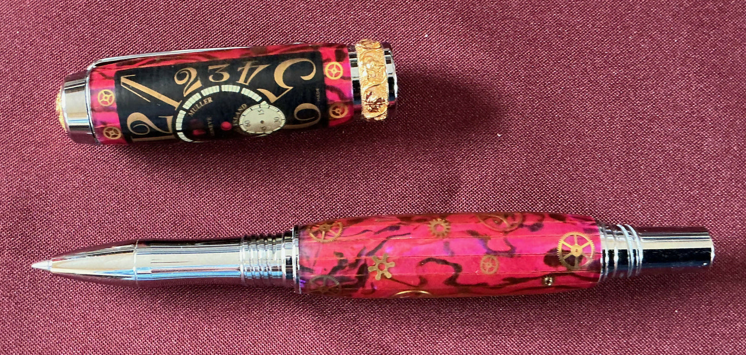 Pink Abalone Rollerball/Fountain Pen