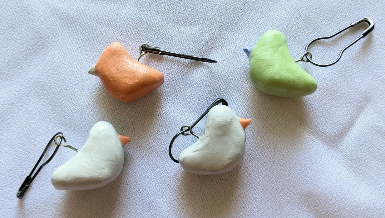 Bird Stitch Markers (Set of 4)