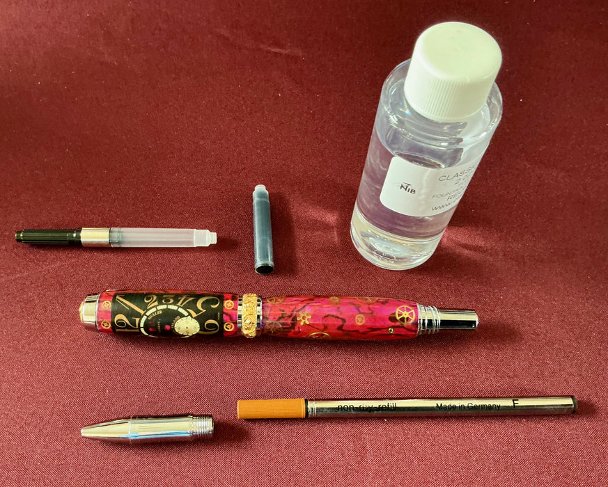 Pink Abalone Rollerball/Fountain Pen