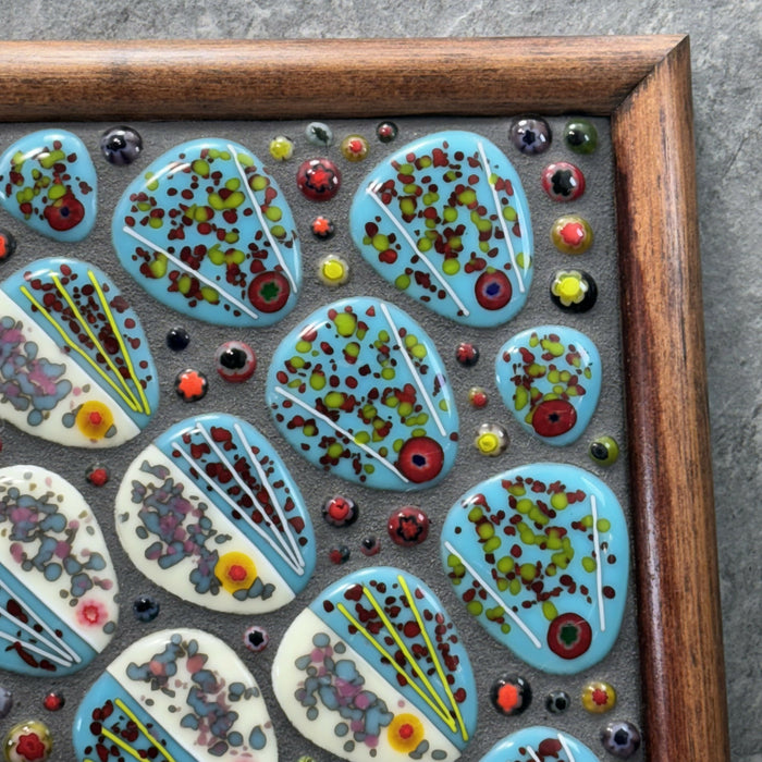 Fused Glass Mosaic - “Take your Pick”