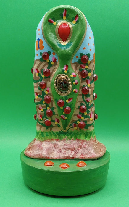 Abundance Stela Style Altar Figurine