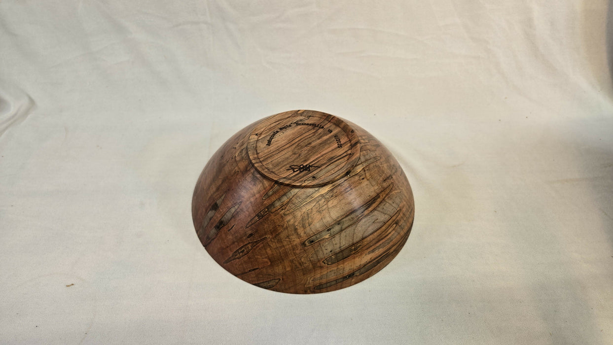 Ambrosia Maple Bowl 11-3/8" Hand Turned