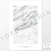 Vertical orientation Hot Springs National Park poster with topographic map design.