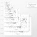 All sizes of horizontal prints for Humphreys Peak, Arizona poster with topographic map.
