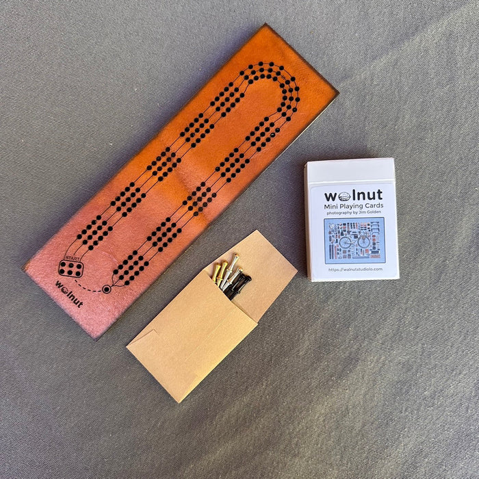 Mini Deluxe Travel Cribbage Board