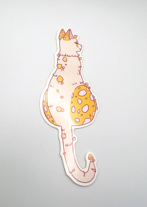 Mushroom Cat Sticker