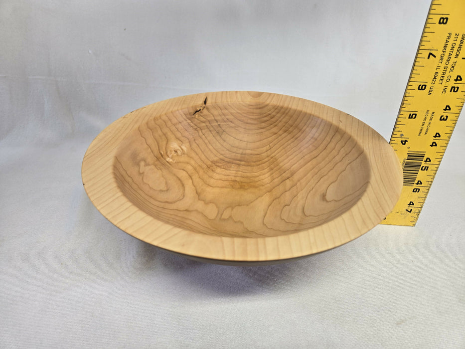 Maple Bowl 10-3/4" Hand Turned