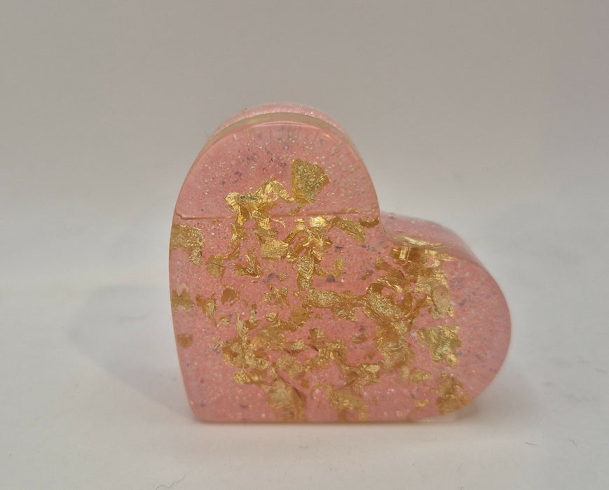 Pink Heart Photo Holder