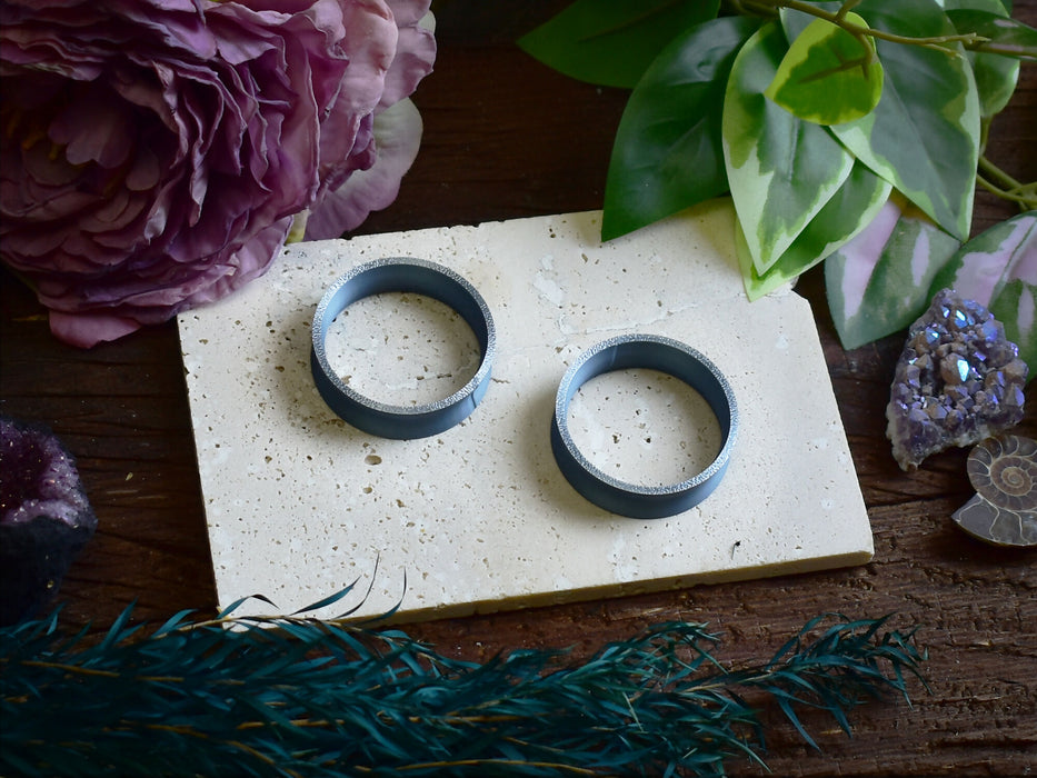 Ear Tunnels 10-100mm Silver | Pair |Ultra Light Thin-wall Ear Plugs | Gauge Earrings | Gauged Plugs