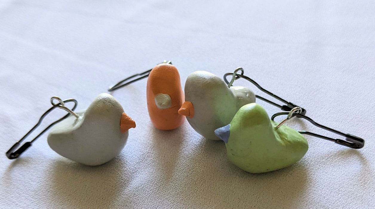 Bird Stitch Markers (Set of 4)
