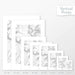 All sizes of Kings Peak, Utah topography vertical prints.