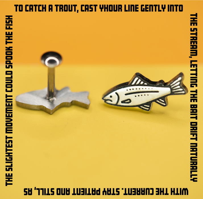 trout word border brighter